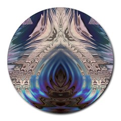 Desert Bloom Round Mousepads by MRNStudios