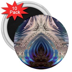 Desert Bloom 3  Magnets (10 Pack)  by MRNStudios