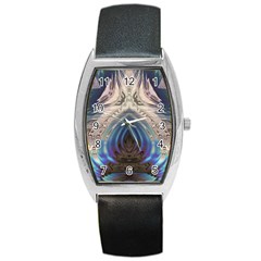 Desert Bloom Barrel Style Metal Watch by MRNStudios