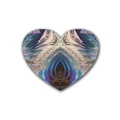 Desert Bloom Heart Coaster (4 Pack)  by MRNStudios