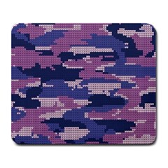 Abstract Purple Camo Large Mousepads