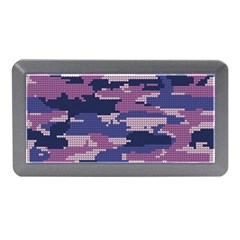 Abstract Purple Camo Memory Card Reader (mini) by AnkouArts