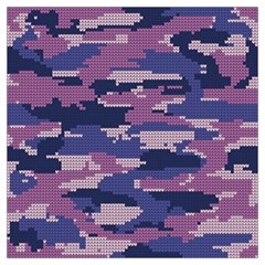 Abstract Purple Camo Lightweight Scarf 