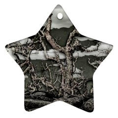 Dark Fantasy Landscape Poster Ornament (star) by dflcprintsclothing