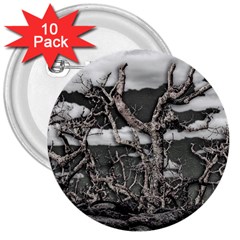 Dark Fantasy Landscape Poster 3  Buttons (10 Pack)  by dflcprintsclothing