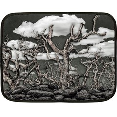 Dark Fantasy Landscape Poster Double Sided Fleece Blanket (mini)  by dflcprintsclothing