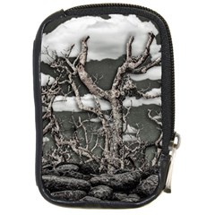 Dark Fantasy Landscape Poster Compact Camera Leather Case by dflcprintsclothing