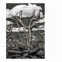 Dark Fantasy Landscape Poster Small Garden Flag (two Sides) by dflcprintsclothing