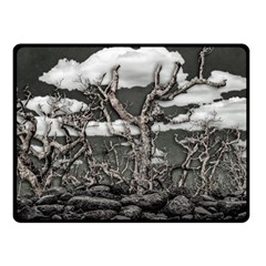 Dark Fantasy Landscape Poster Double Sided Fleece Blanket (small) 