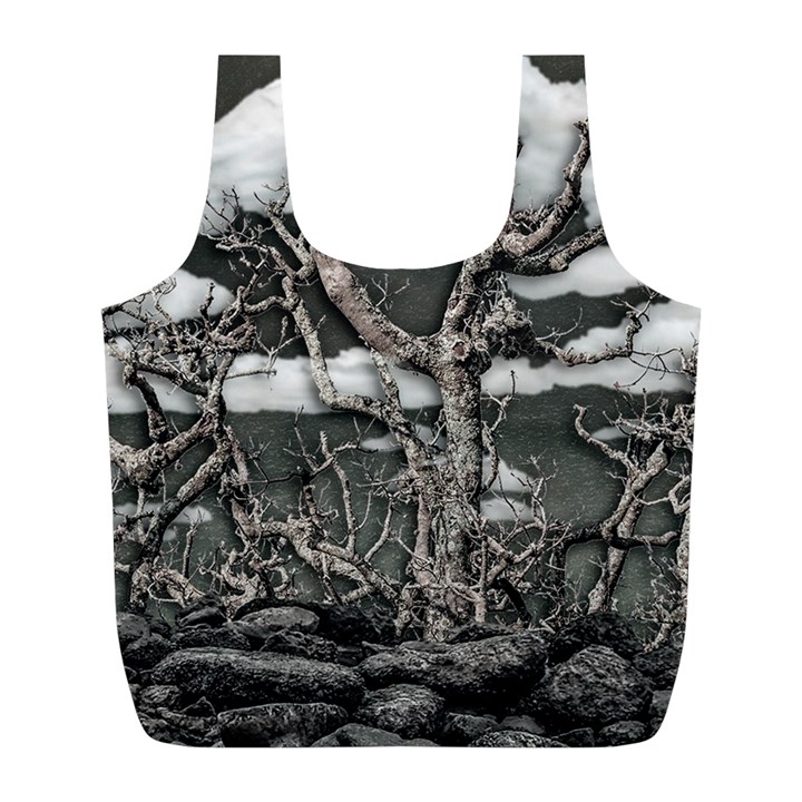 Dark Fantasy Landscape Poster Full Print Recycle Bag (L)