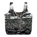 Dark Fantasy Landscape Poster Full Print Recycle Bag (L) Back