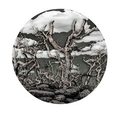 Dark Fantasy Landscape Poster Mini Round Pill Box (pack Of 3) by dflcprintsclothing