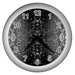 Mitosis Wall Clock (silver) by MRNStudios