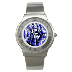 Glacial Speeds Stainless Steel Watch by MRNStudios