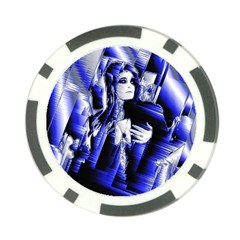 Glacial Speeds Poker Chip Card Guard (10 Pack) by MRNStudios