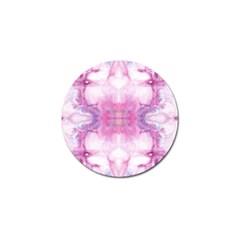 Pink Abstract Repeats Golf Ball Marker (10 Pack) by kaleidomarblingart