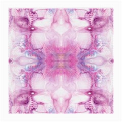 Pink Abstract Repeats Medium Glasses Cloth by kaleidomarblingart