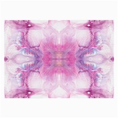 Pink Abstract Repeats Large Glasses Cloth by kaleidomarblingart