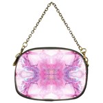 Pink Abstract Repeats Chain Purse (Two Sides) Front