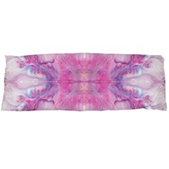 Pink Abstract Repeats Body Pillow Case (dakimakura) by kaleidomarblingart