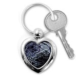 Circuits Key Chain (Heart) Front