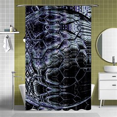 Circuits Shower Curtain 48  X 72  (small)  by MRNStudios