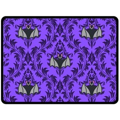 Friggin Bats Pattern Double Sided Fleece Blanket (large)  by NerdySparkleGoth