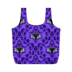 Friggin Bats Pattern Full Print Recycle Bag (m) by NerdySparkleGoth