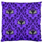 Friggin Bats Pattern Large Flano Cushion Case (One Side) Front