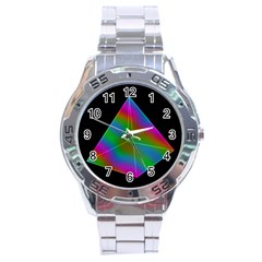 Prism Ism Logo Stainless Steel Watch by Prismism