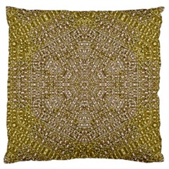 Pearls With A Beautiful Luster And A Star Of Pearls Large Cushion Case (two Sides) by pepitasart