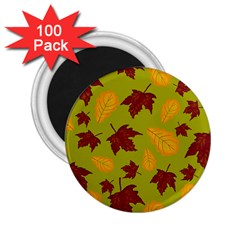 Golden Autumn 2 25  Magnets (100 Pack)  by Daria3107