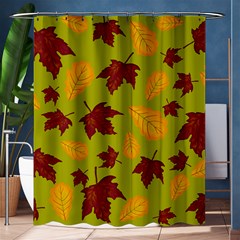 Golden Autumn Shower Curtain 60  X 72  (medium)  by Daria3107