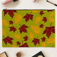 Golden Autumn Cosmetic Bag (xxxl) by Daria3107