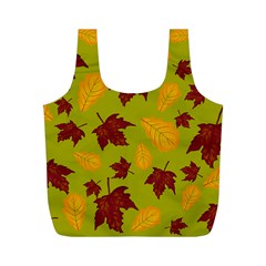 Golden Autumn Full Print Recycle Bag (m) by Daria3107