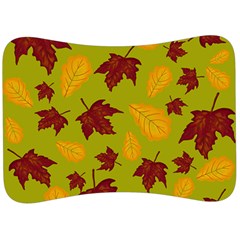 Golden Autumn Velour Seat Head Rest Cushion by Daria3107