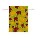 Golden autumn Lightweight Drawstring Pouch (M) Front