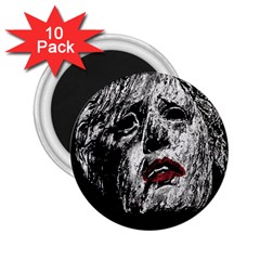 Creepy Head Sculpture Artwork 2 25  Magnets (10 Pack)  by dflcprintsclothing