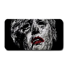 Creepy Head Sculpture Artwork Medium Bar Mats by dflcprintsclothing