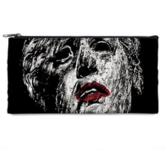 Creepy Head Sculpture Artwork Pencil Case by dflcprintsclothing