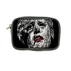 Creepy Head Sculpture Artwork Coin Purse by dflcprintsclothing