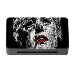 Creepy Head Sculpture Artwork Memory Card Reader With Cf