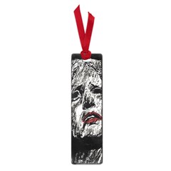 Creepy Head Sculpture Artwork Small Book Marks by dflcprintsclothing