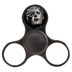 Creepy Head Sculpture Artwork Finger Spinner by dflcprintsclothing