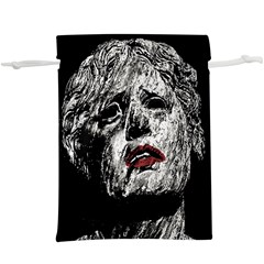 Creepy Head Sculpture Artwork  Lightweight Drawstring Pouch (xl) by dflcprintsclothing