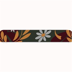 Folk Flowers Pattern Floral Surface Design Small Bar Mats by Eskimos