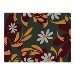 Folk Flowers Pattern Floral Surface Design Double Sided Flano Blanket (mini)  by Eskimos