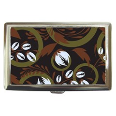 Folk Flowers Pattern Floral Surface Design Cigarette Money Case by Eskimos