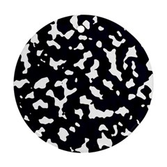 Camouflage Bleu Ornament (round) by kcreatif