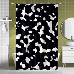 Camouflage Bleu Shower Curtain 48  X 72  (small)  by kcreatif